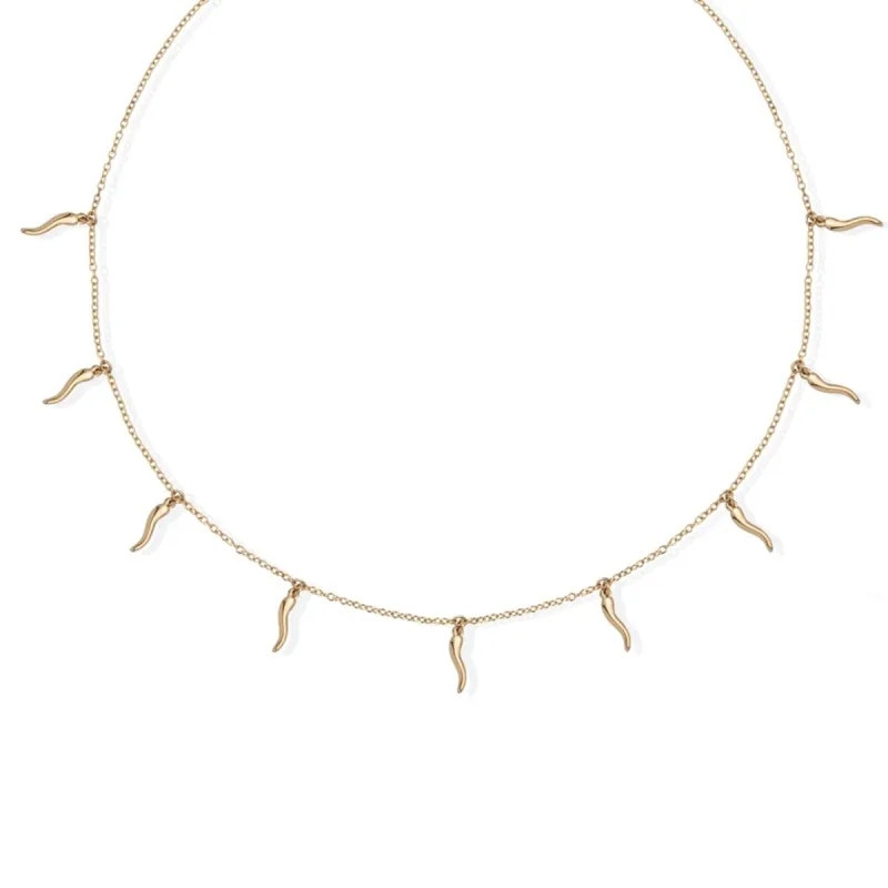 Ladies' Necklace LIU JO LJ2866 Golden