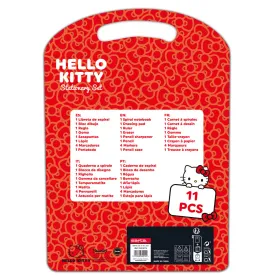 Kancelejas Komplekts Hello Kitty Iconic Balts Sarkans