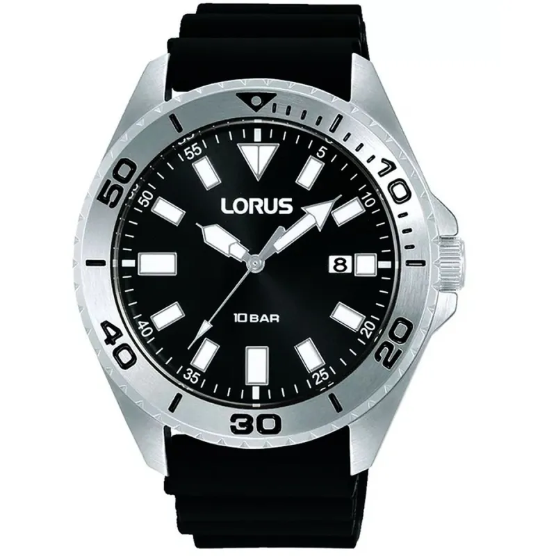 Мужские часы Lorus RXH55KX9 Чёрный