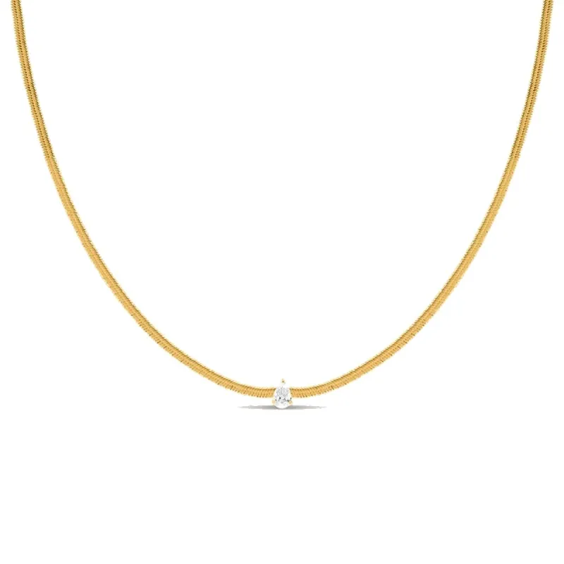 Ladies' Necklace Stroili 1694689 Golden