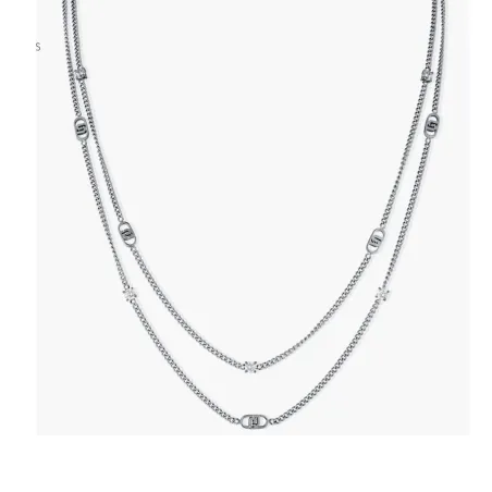 Ladies' Necklace LIU JO LJ2900 Silver
