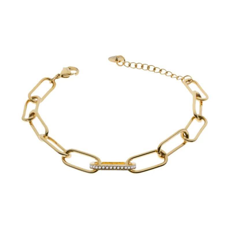Женские браслеты LIU JO LJ2336 Позолоченный