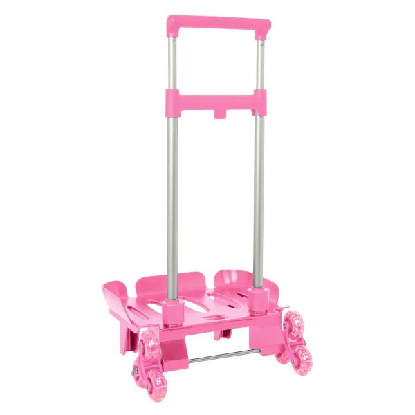 Reppu pyörillä Safta Pinkki