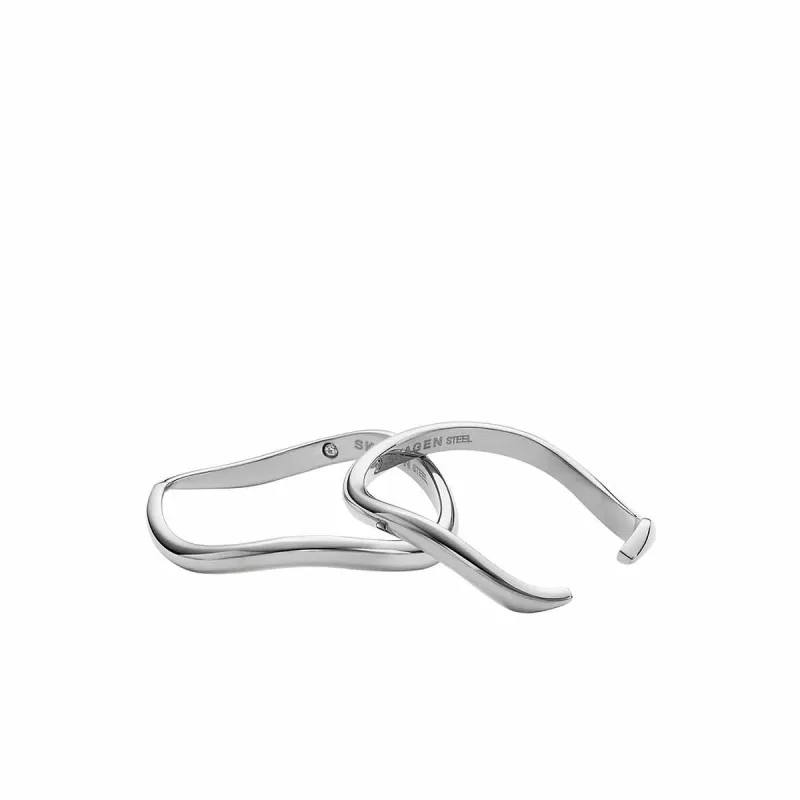 Женские кольца Skagen SKJ1794040.13 Серебристый 2 штук