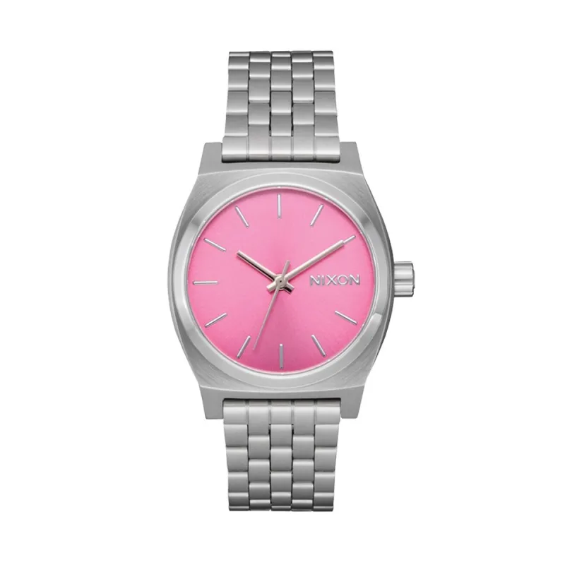Мужские часы Nixon Mod. MEDIUM TIME TELLER Серебристый