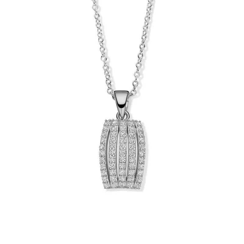 Ladies' Pendant New Bling 9NB-1429 Silver
