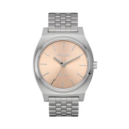 Мужские часы Nixon TIME TELLER SOLAR Серебристый