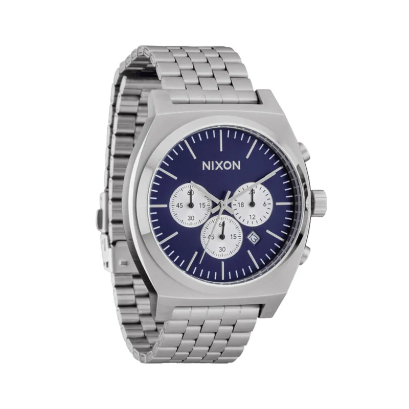 Мужские часы Nixon TIME TELLER Серебристый