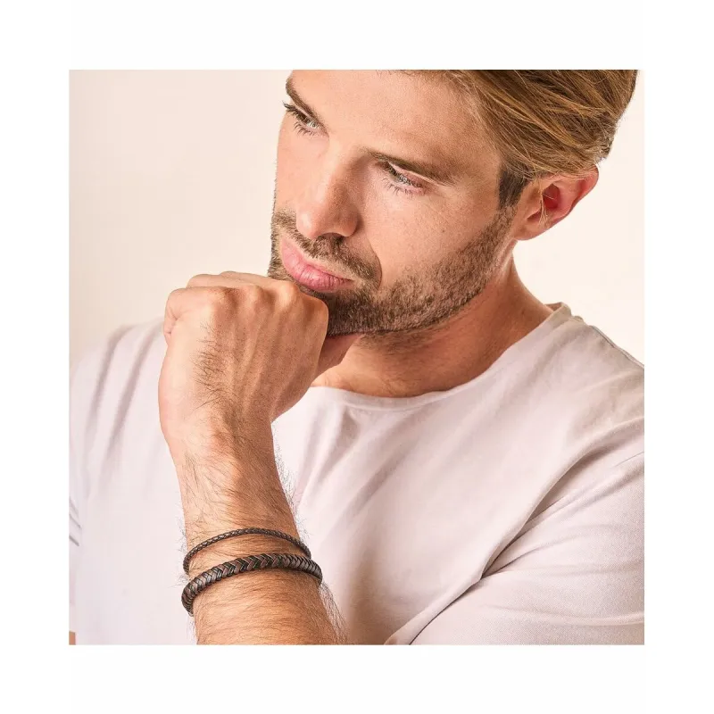 Miesten rannekorut Radiant RH000277 Musta