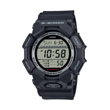 Vīriešu Pulkstenis Casio G-Shock GRAND DIGIT Melns (Ø 52 mm)