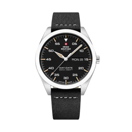 Мужские часы Swiss Military Chrono SM34087.04 Чёрный