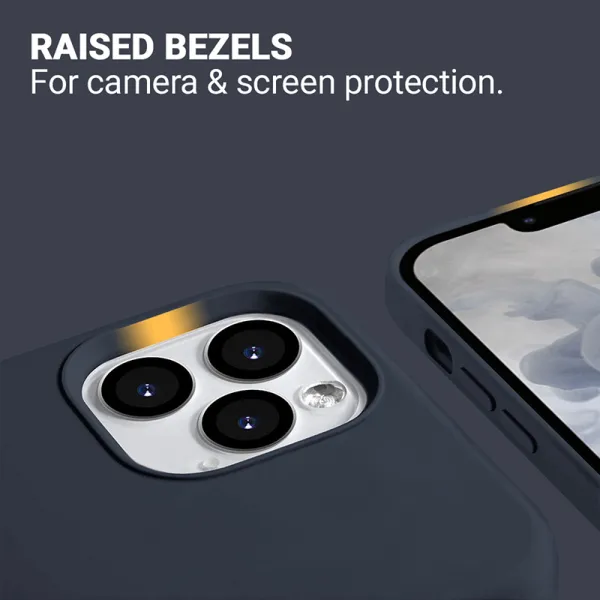 Crong Color Cover Magnetic - iPhone 13 Pro Max MagSafe Case (Navy Blue)
