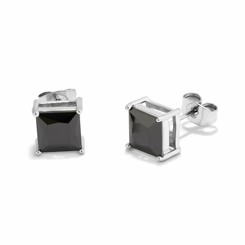 Женские серьги Radiant RH000308 Серебристый Чёрный