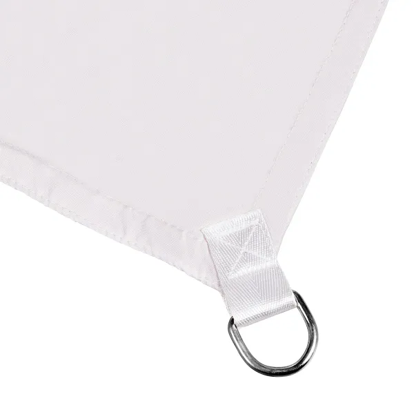 Sun protection sail Springos SN1021 5x5m light gray