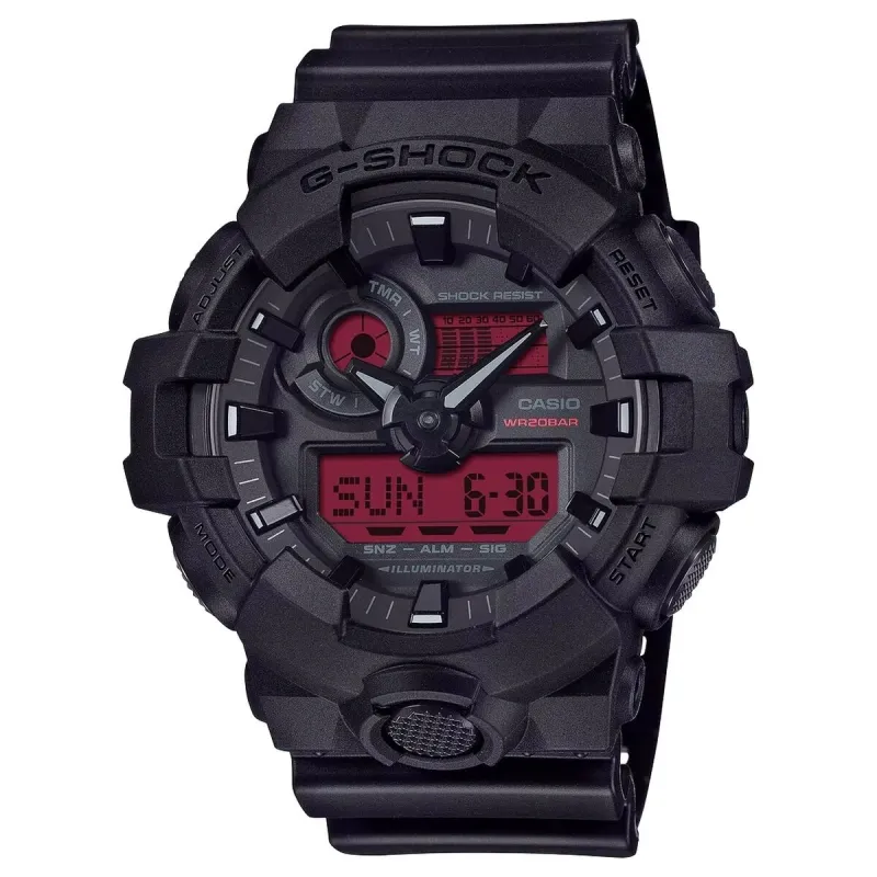Miesten rannekellot Casio G-Shock GA-700BBR-1AER