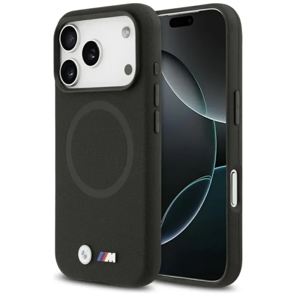 BMW M FW Metal Logo MagSafe - Case iPhone 17 Pro (black)