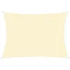 Sun protection sail Springos SN1036 4x2m cream white