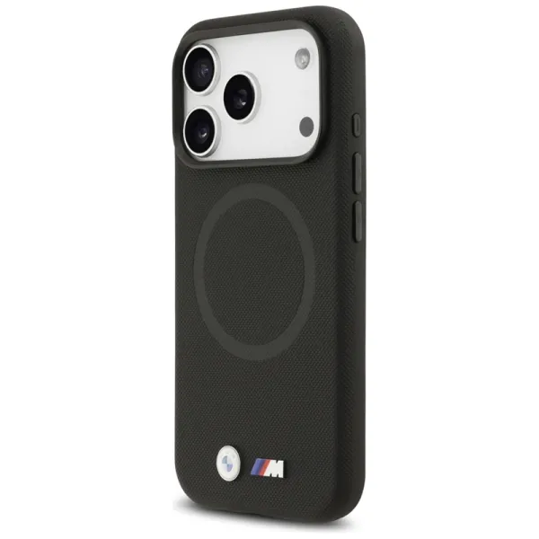 BMW M FW Metal Logo MagSafe - Case iPhone 17 Pro (black)