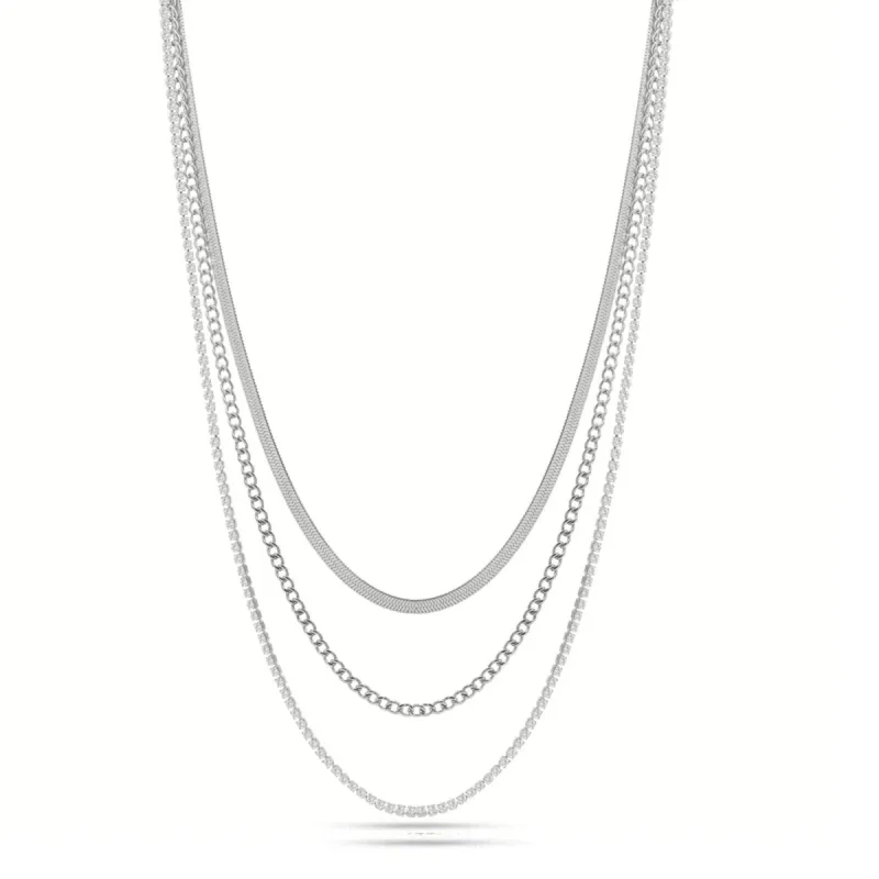Женские цепочки LIU JO LJ2645 Серебристый