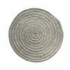 Table Mat Versa Grey Polyester Cotton 38 x 1 x 38 cm