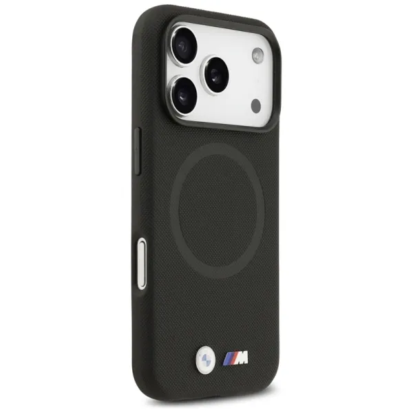 BMW M FW Metal Logo MagSafe - Case iPhone 17 Pro (black)