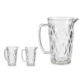 Jug Vivalto Transparent Glass Diamond 1 L 1L