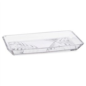Tray Pasabahce 5798228 Transparent Glass Crystal 16,5 x 2,6 x 27,5 cm