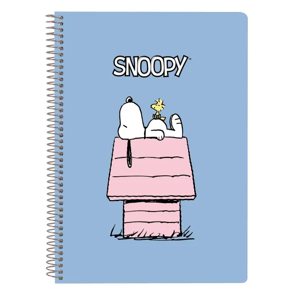 Блокнот Snoopy A5 80 Листья
