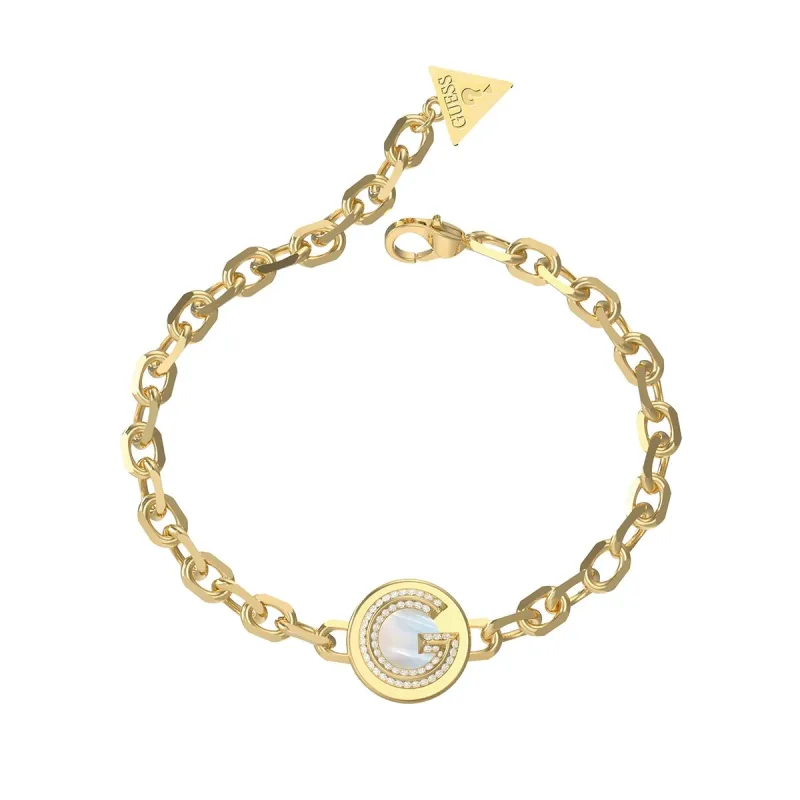 Женские браслеты Guess JUBB05438JWYGS Позолоченный