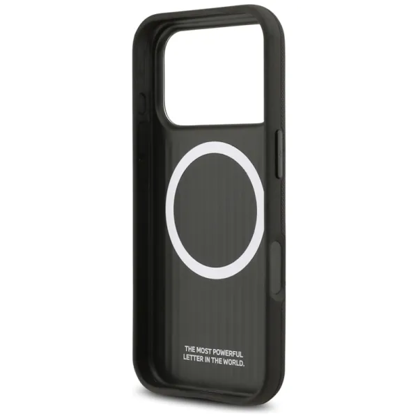 BMW M FW Metal Logo MagSafe - Case iPhone 17 Pro (black)