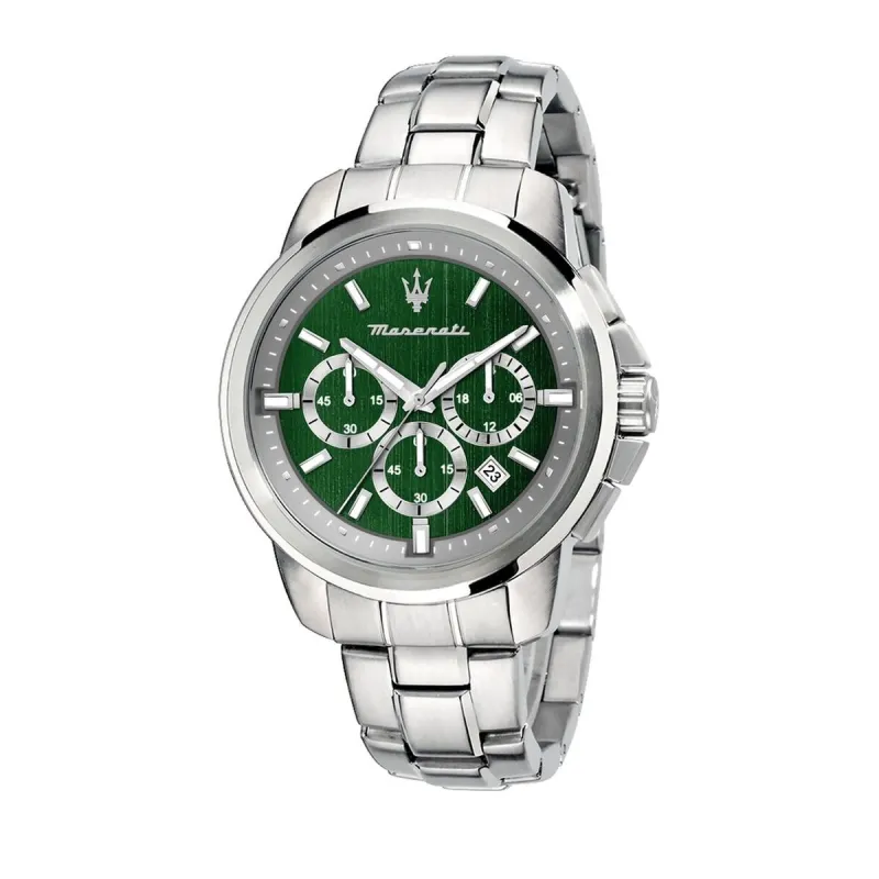 Мужские часы Maserati R8873621017 Зеленый (Ø 44 mm)