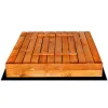 Wooden sandbox Springos SB180I 180x180cm