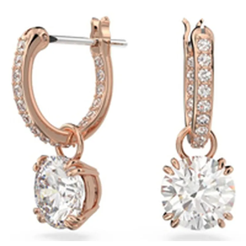 Женские серьги Swarovski 5639975 Красное золото