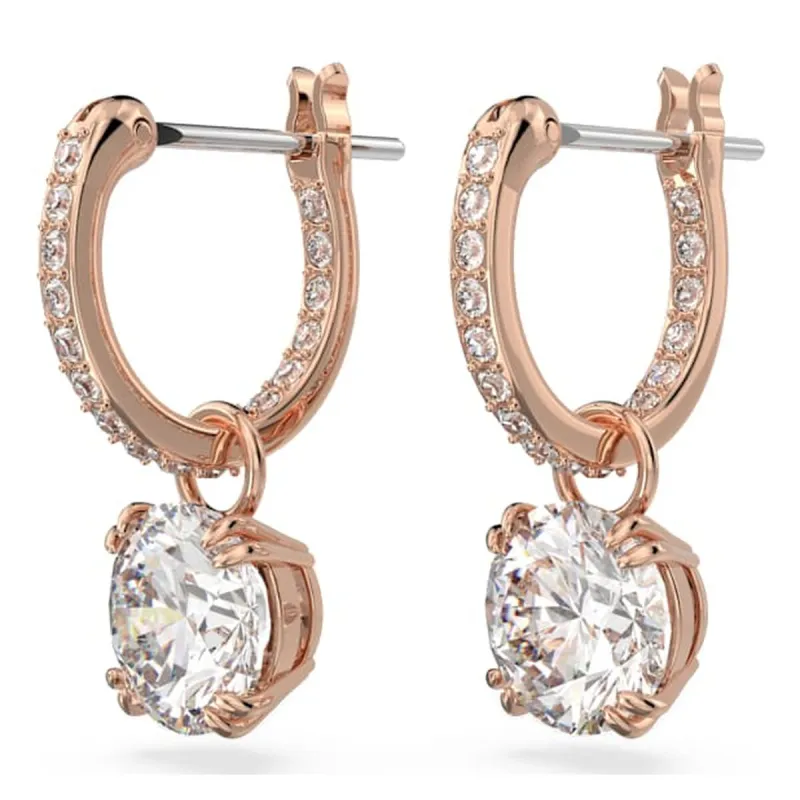 Sieviešu Auskari Swarovski 5639975 Rozā zelts