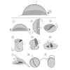 Telk Springos PT003 Pop-Up (200×120×110 cm), oranž