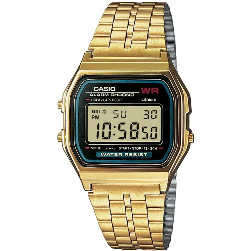 Abiejų lyčių laikrodis Casio A159WGEA-1EF Auksinis (Ø 33 mm) (Ø 34 mm)