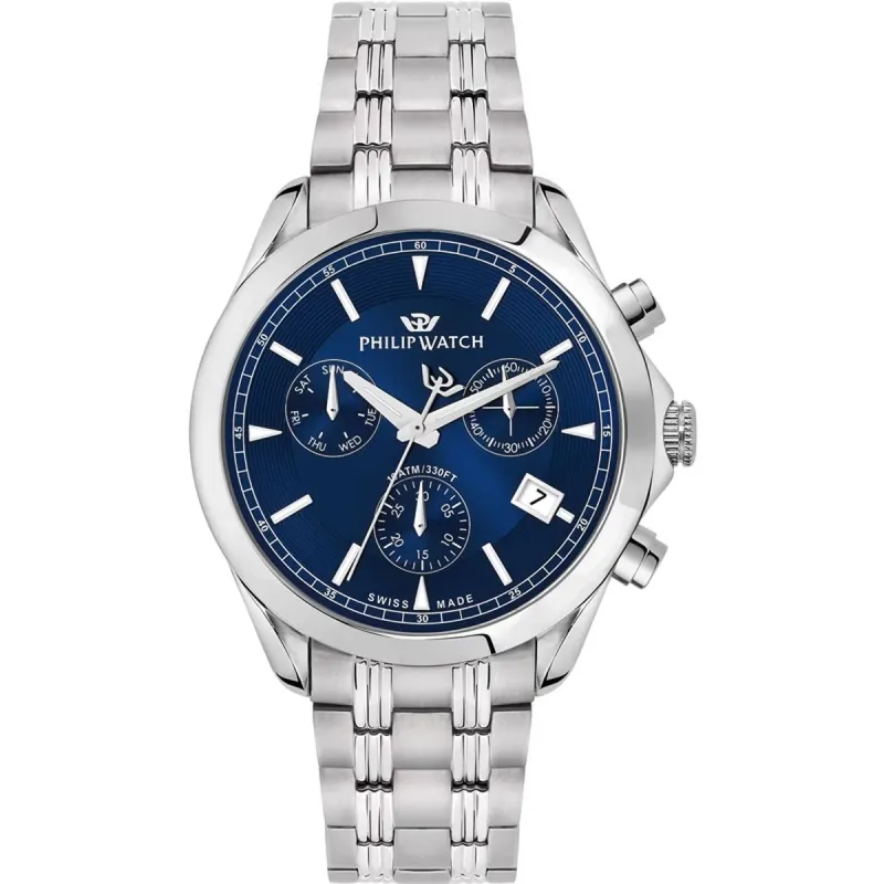 Мужские часы Philip Watch R8273995028 Серебристый