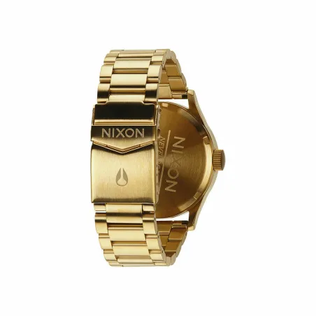 Vīriešu Pulkstenis Nixon A356-510 Melns Zelts