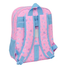 Kooliseljakott Lilo & Stitch Bright Roosa 26 x 34 x 11 cm