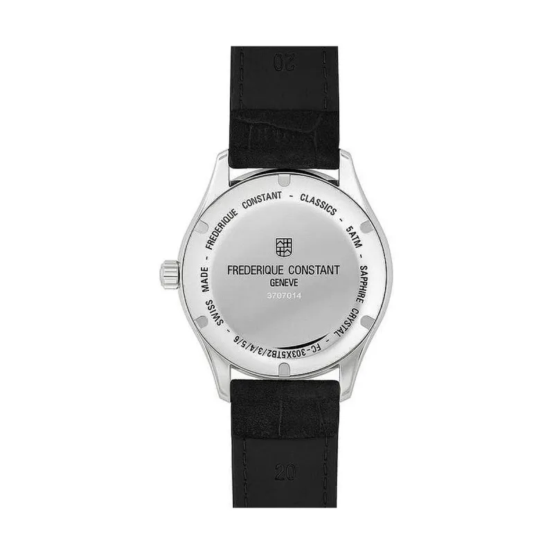 Laikrodis vyrams Frederique Constant CLASSIC Juoda (Ø 40 mm)