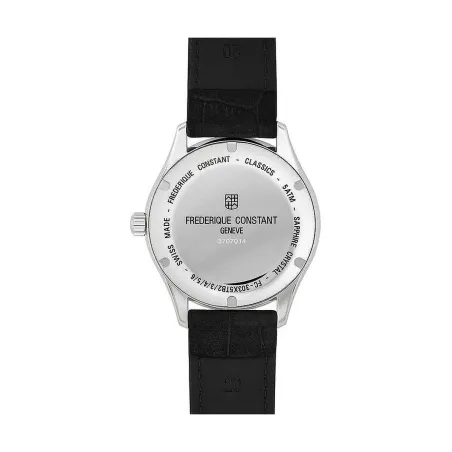 Vīriešu Pulkstenis Frederique Constant CLASSIC Melns (Ø 40 mm)