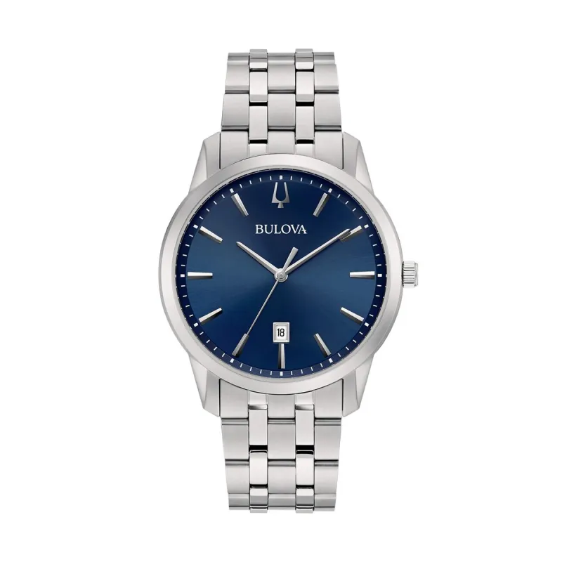 Vīriešu Pulkstenis Bulova 96B338 Sudrabains