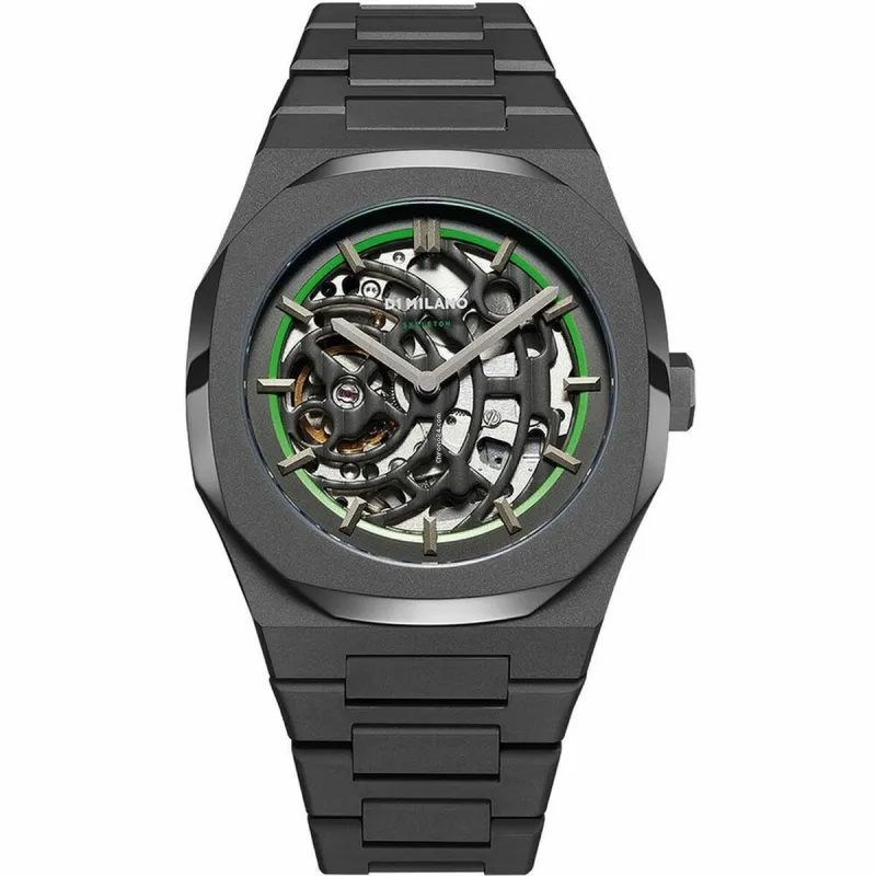Unisex kellot Casio VINTAGE GENT SILVER Musta Hopeinen (Ø 33 mm)