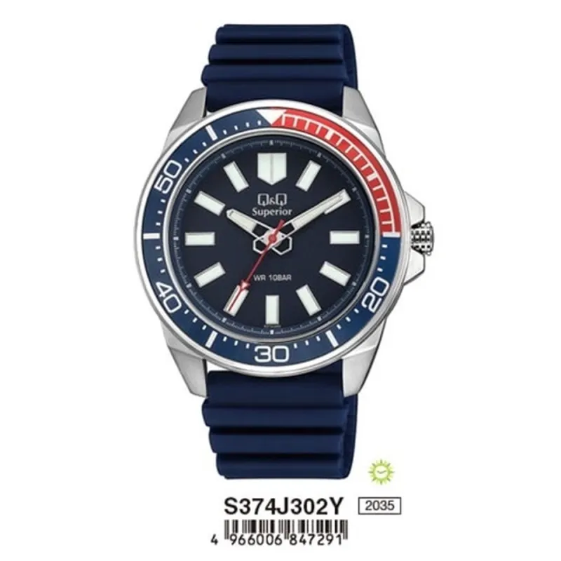 Vīriešu Pulkstenis Q&Q SUPERIOR (Ø 44 mm)
