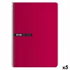 Notebook ENRI Red 21,5 x 15,5 cm (5 Units)