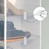 Stackable shoe box Max Home White 6 Units polypropylene ABS 25 x 18,5 x 35 cm