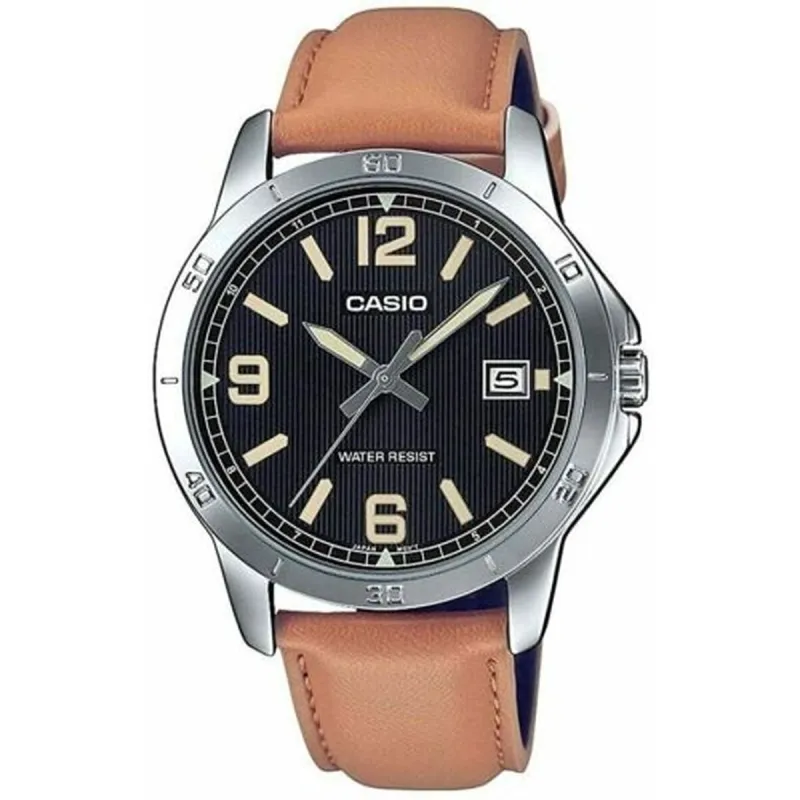 Vīriešu Pulkstenis Casio COLLECTION Bēšs Melns (Ø 41 mm)