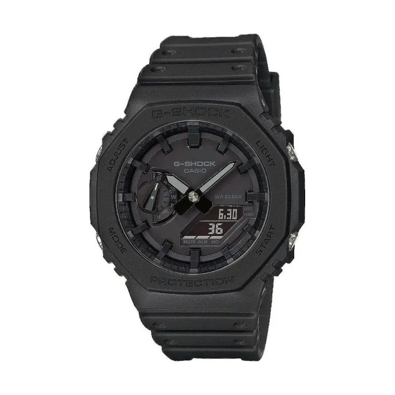 Vīriešu Pulkstenis Casio G-Shock OAK - ALL BLACK Melns (Ø 45 mm)