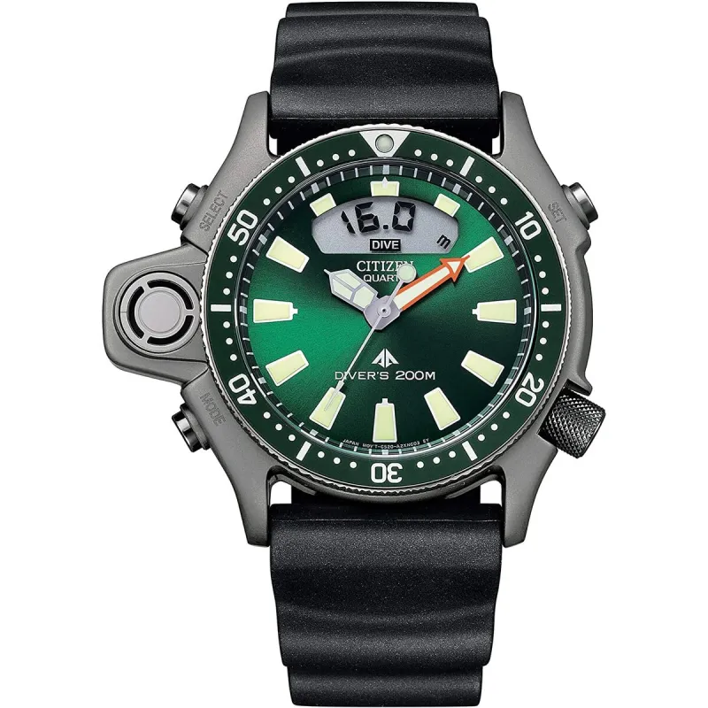 Vīriešu Pulkstenis Citizen PROMASTER AQUALAND - ISO 6425 certified (Ø 44 mm)