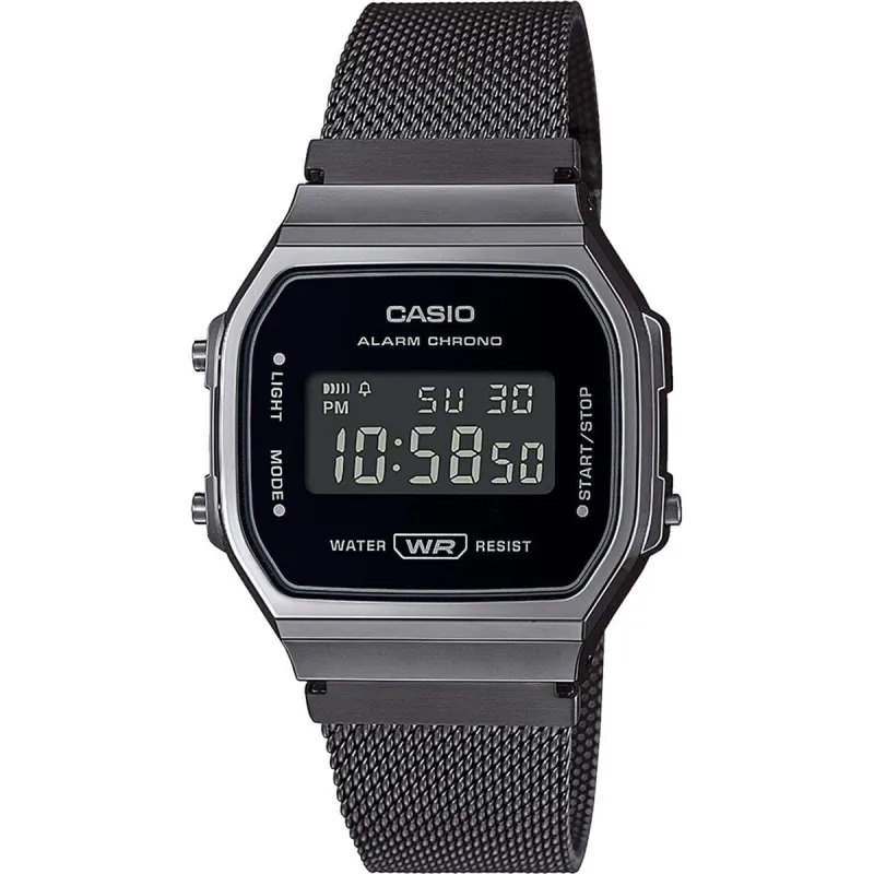 Abiejų lyčių laikrodis Casio A168WEMB-1BEF Juoda (Ø 36 mm) (Ø 38,5 mm) (Ø 34 mm)